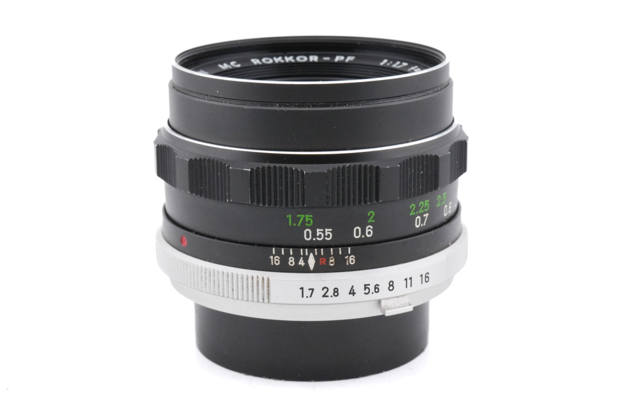 Minolta 55mm f1.7 MC Rokkor-PF
