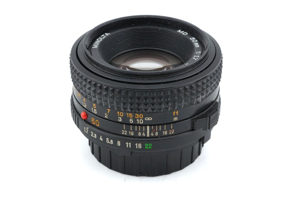 Minolta 50mm f1.7 MD
