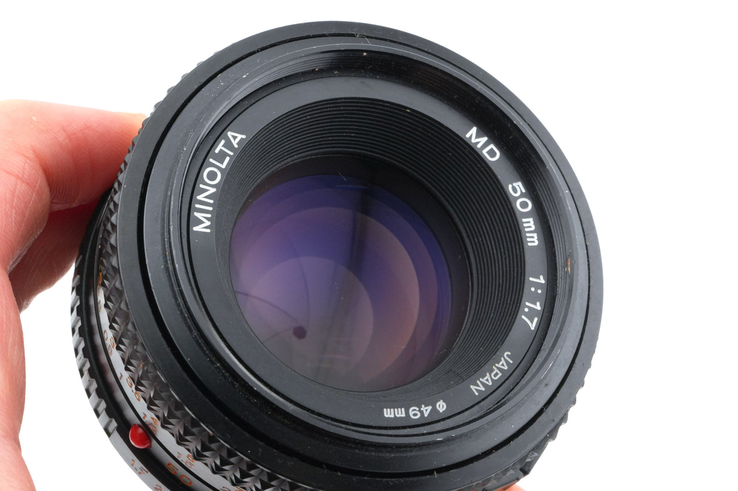 Minolta 50mm f1.7 MD