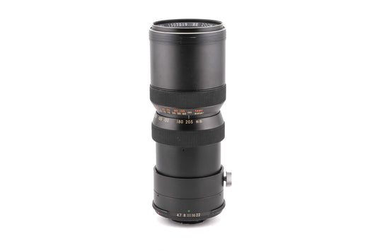Topcon 87-205mm f4.7 RE Auto Topcor