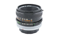 Canon 50mm f1.8 S.C.