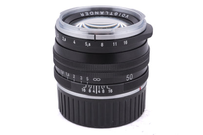 Voigtländer 50mm f1.5 Nokton Aspherical VM II MC