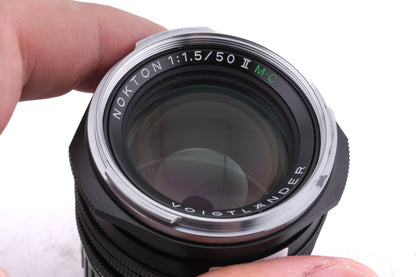 Voigtländer 50mm f1.5 Nokton Aspherical VM II MC