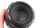 Canon 50mm f1.4 USM