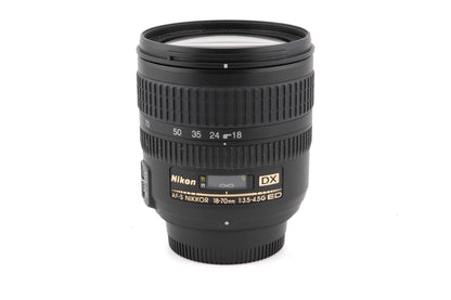 Nikon 18-70mm f3.5-4.5 AF-S Nikkor G ED