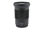 Nikon 20mm f1.8 Nikkor Z S