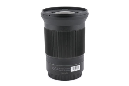 Nikon 20mm f1.8 Nikkor S Z