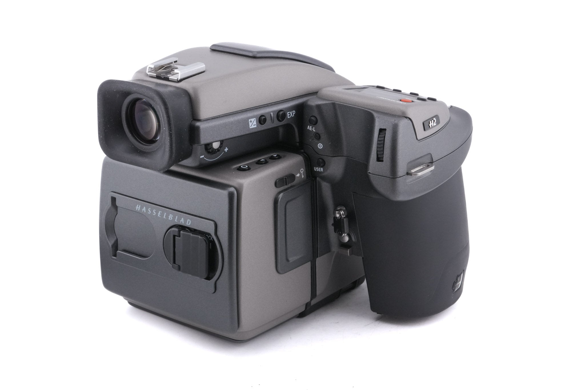 美品 HASSELBLAD H2+HC 80mm f2.8+ HM16-32 Hasselblad H2 + HM 16-32 Film Magazine + 80mm f2.8 HC + HV 90x