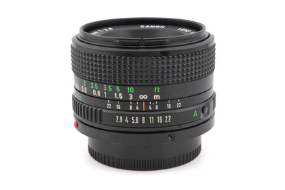 Canon 28mm f2.8 FDn