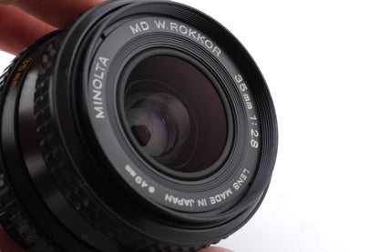Minolta 35mm f2.8 MD W.Rokkor (New)