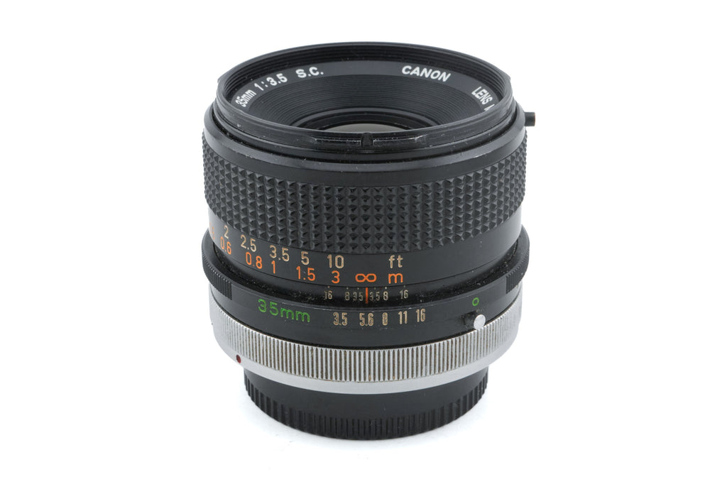 Canon 35mm f3.5 S.C.