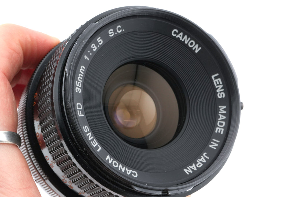 Canon 35mm f3.5 S.C.