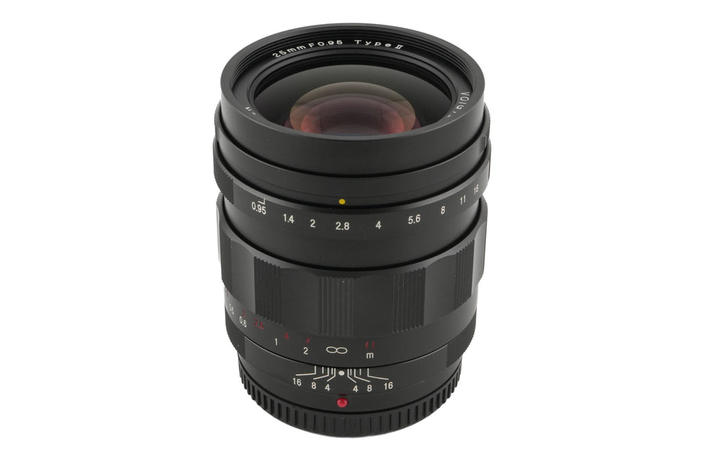 Voigtländer 25mm f0.95 Nokton Type II