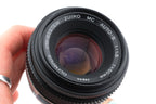 Olympus 50mm f1.8 Zuiko MC Auto-S