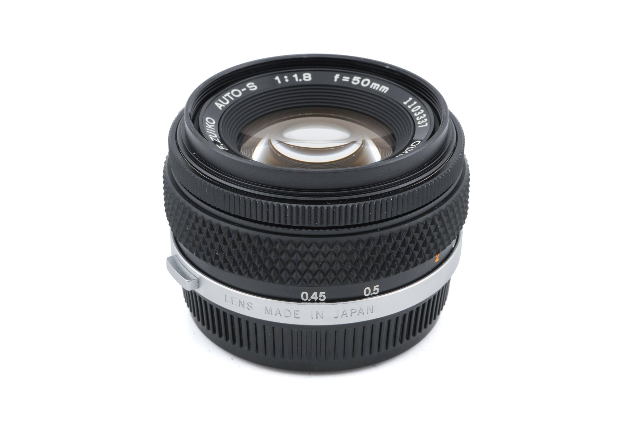 Olympus 50mm f1.8 F.Zuiko Auto-S