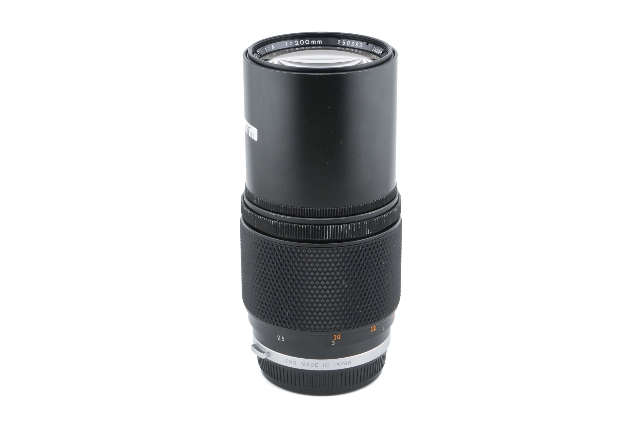 Olympus 200mm f4 Zuiko MC Auto-T