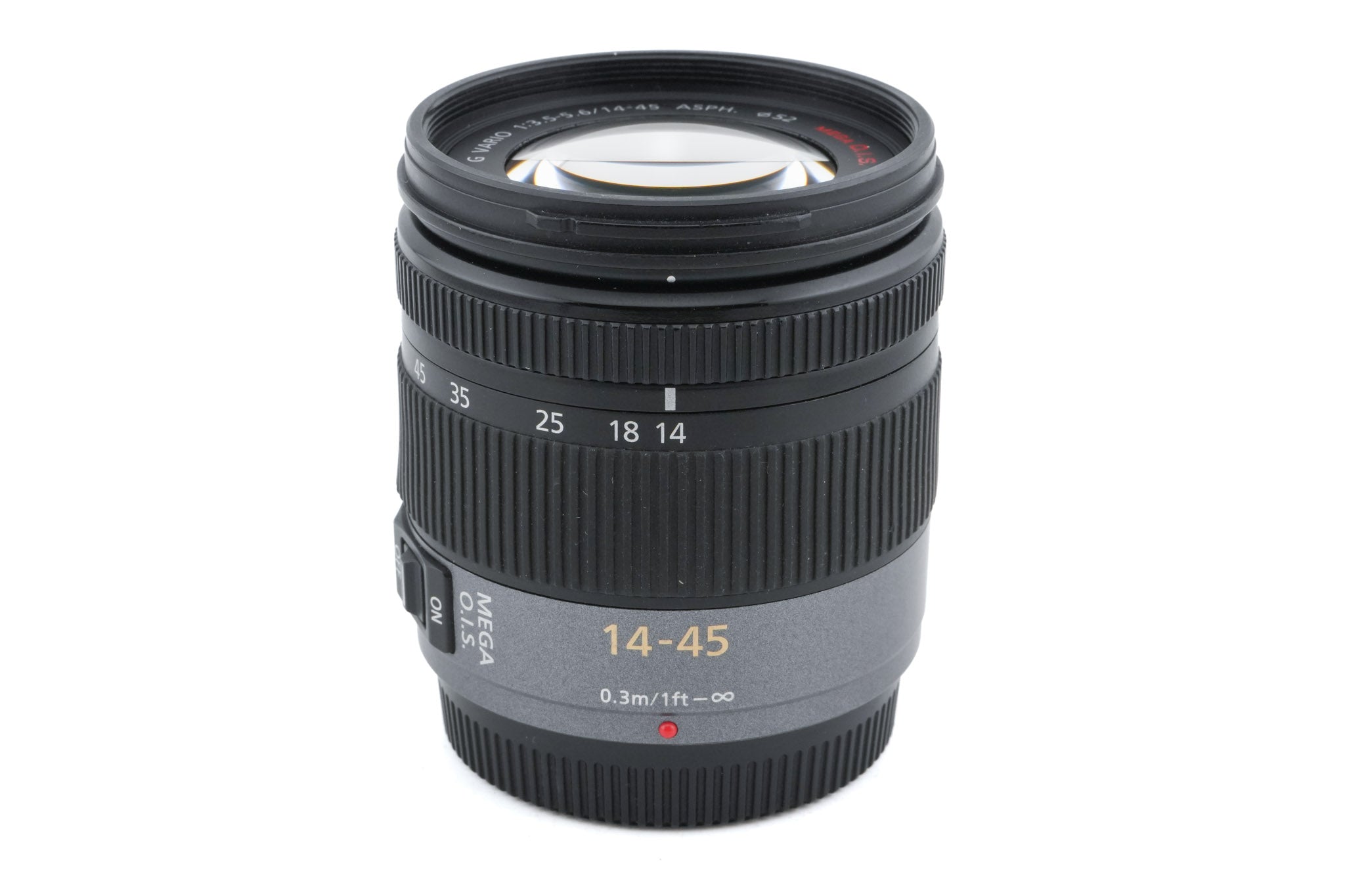 Panasonic 14-45mm f3.5-5.6 Lumix G Vario ASPH. Mega O.I.S. (H-FS014045)