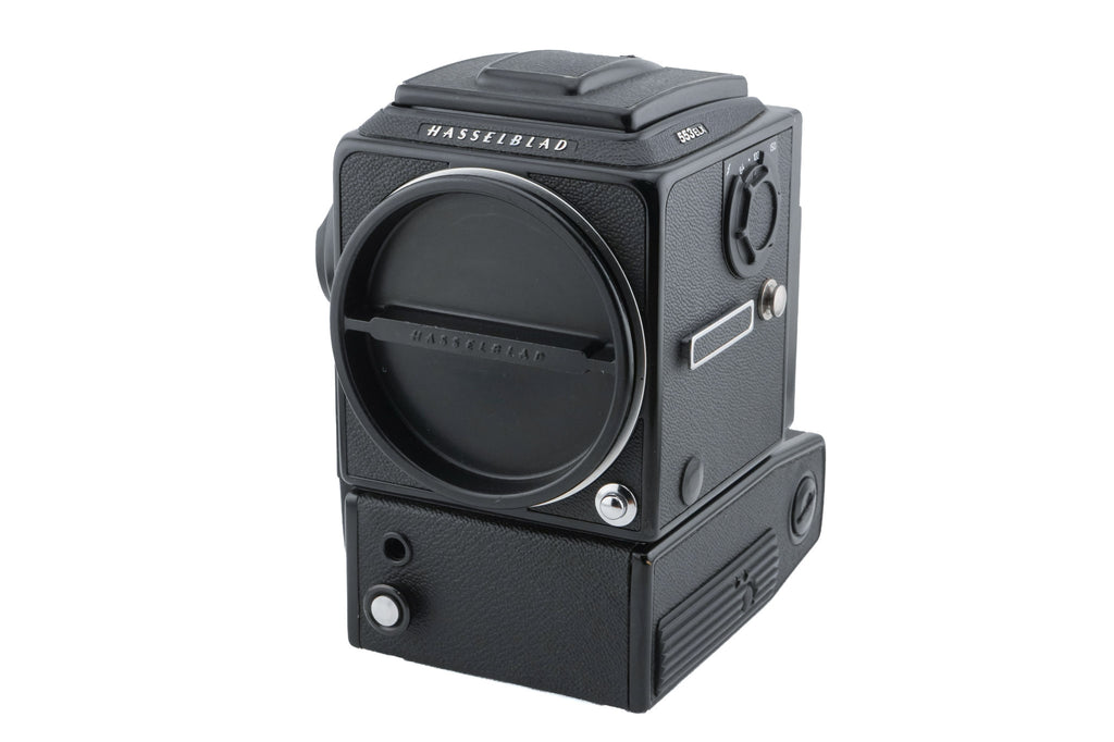 Hasselblad 553ELX (Black, 10221) + Waist Level Finder (Old / Black, 42277) + Acute Matte Focusing Screen (42165)