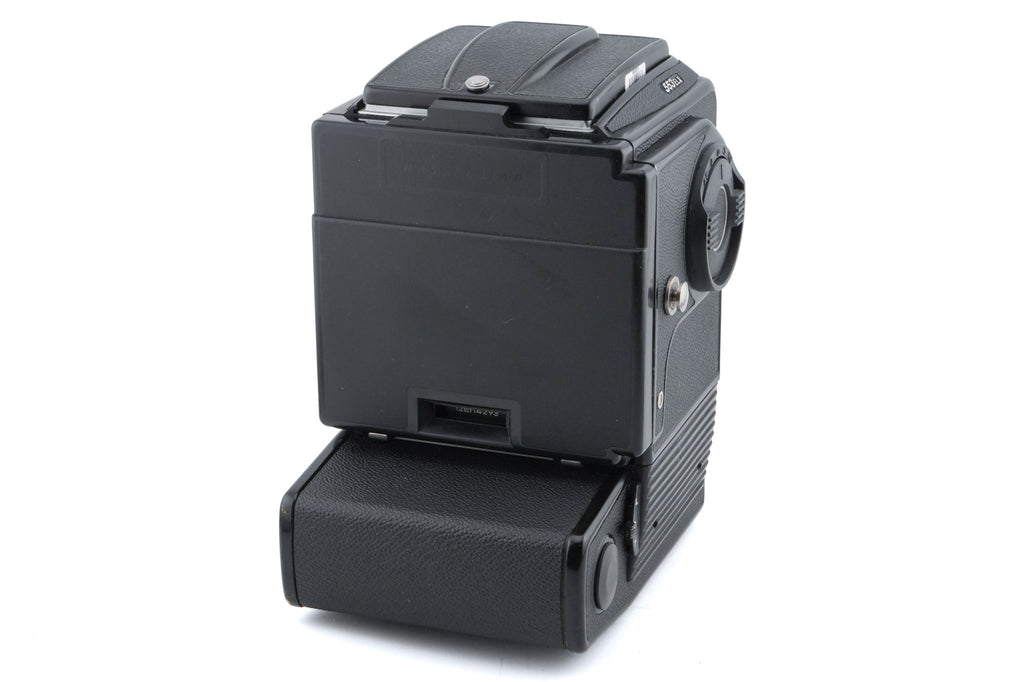 Hasselblad 553ELX (Black, 10221) + Waist Level Finder (Old / Black, 42277) + Acute Matte Focusing Screen (42165)