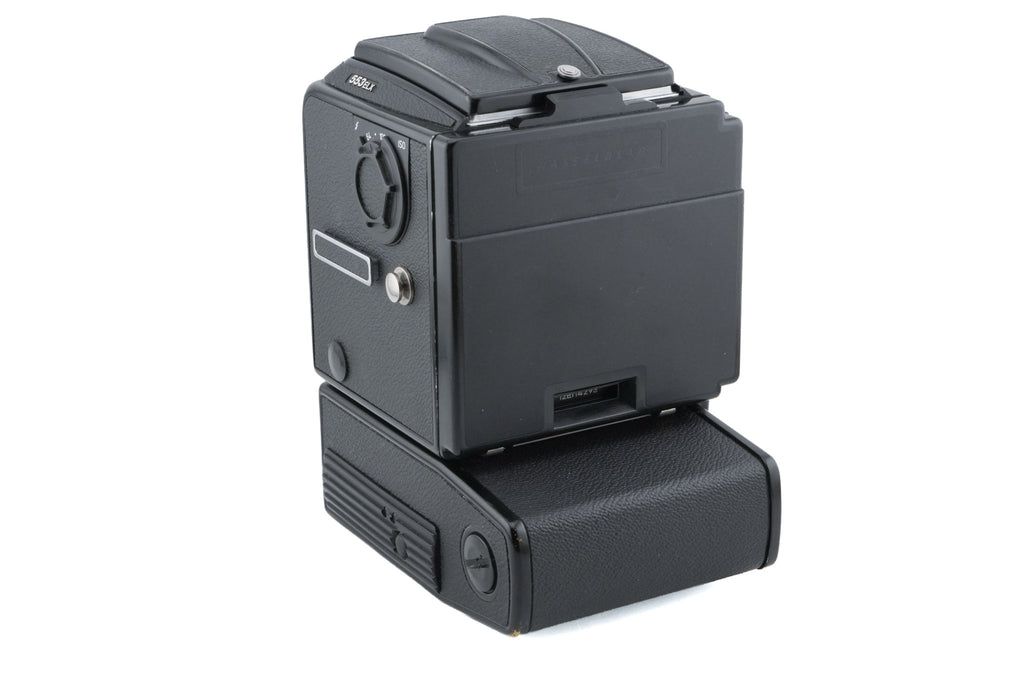 Hasselblad 553ELX (Black, 10221) + Waist Level Finder (Old / Black, 42277) + Acute Matte Focusing Screen (42165)