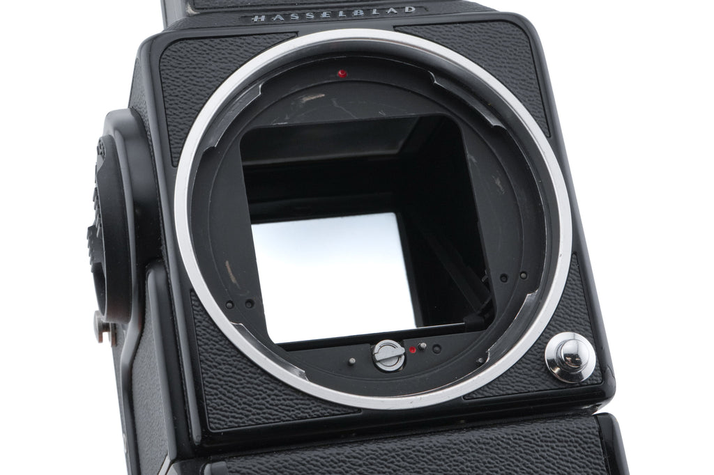 Hasselblad 553ELX (Black, 10221) + Waist Level Finder (Old / Black, 42277) + Acute Matte Focusing Screen (42165)