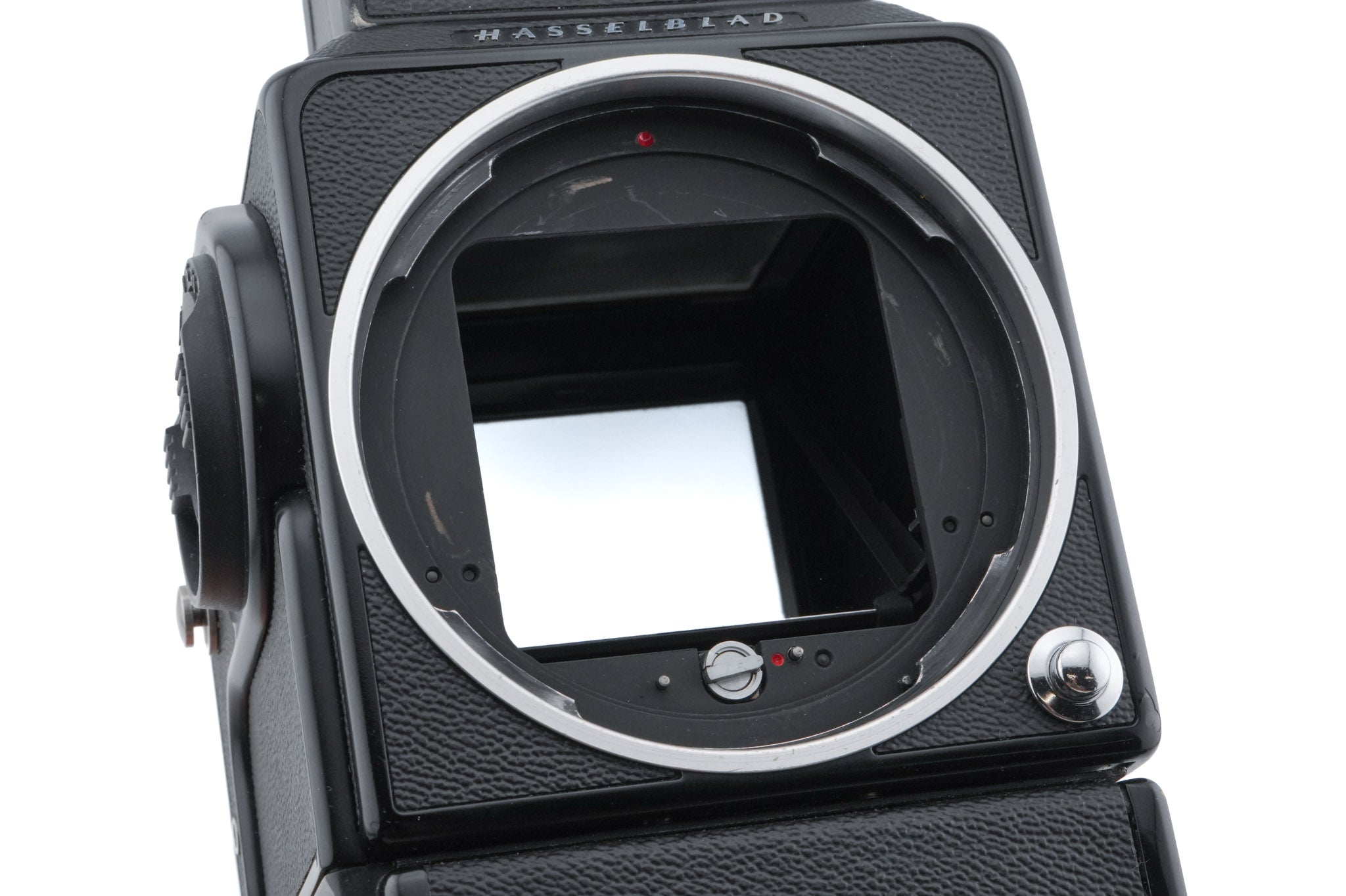 Hasselblad 553ELX (Black, 10221) + Waist Level Finder (Old / Black, 42277) + Acute Matte Focusing Screen (42165)