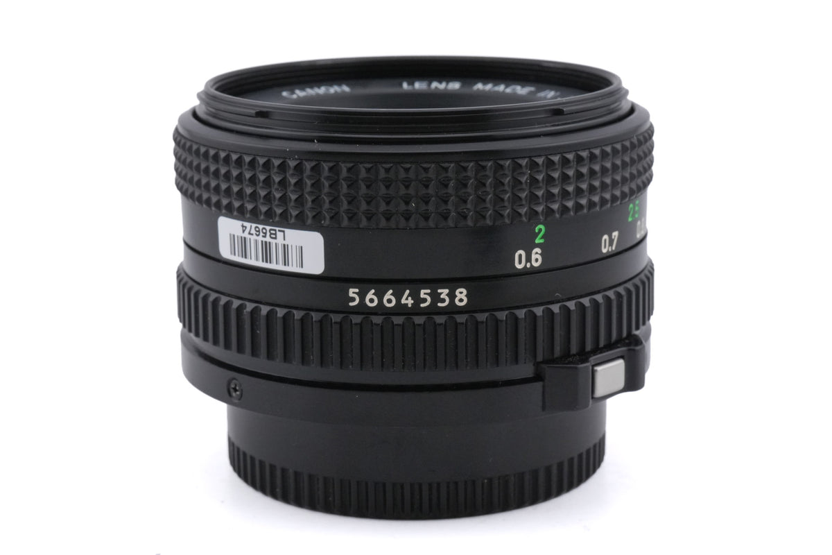 Canon 50mm f1.8 FDn