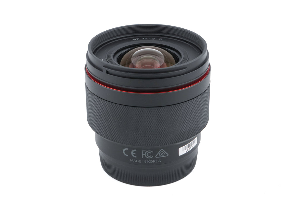 Samyang 12mm f2 AF