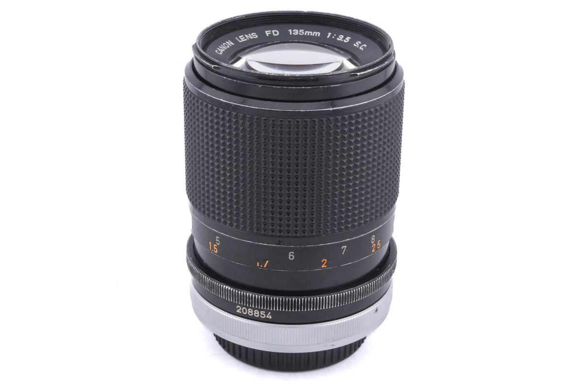 Canon 135mm f3.5 S.C.