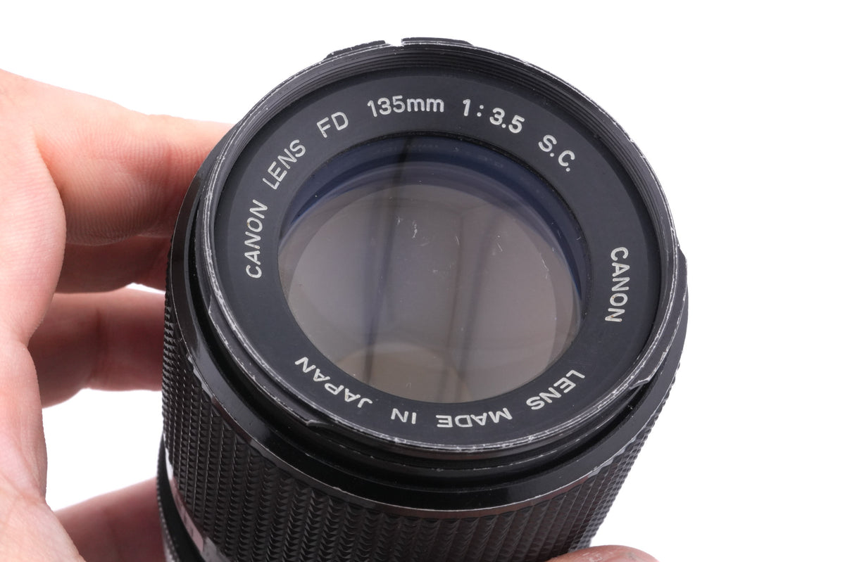 Canon 135mm f3.5 S.C.