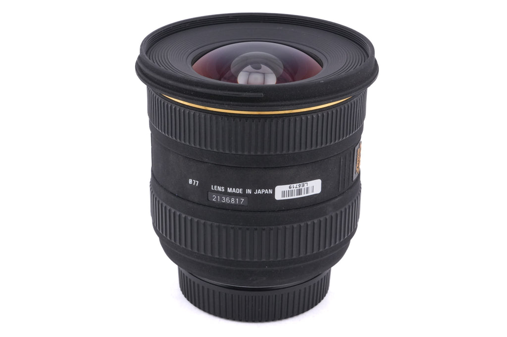 Sigma 10-20mm f4-5.6 EX DC HSM