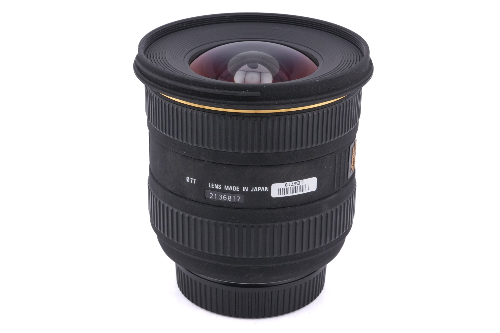 Sigma 10-20mm f4-5.6 EX DC HSM