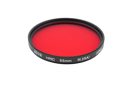 Hoya 55mm Red Filter R(25A) HMC - Accessory
