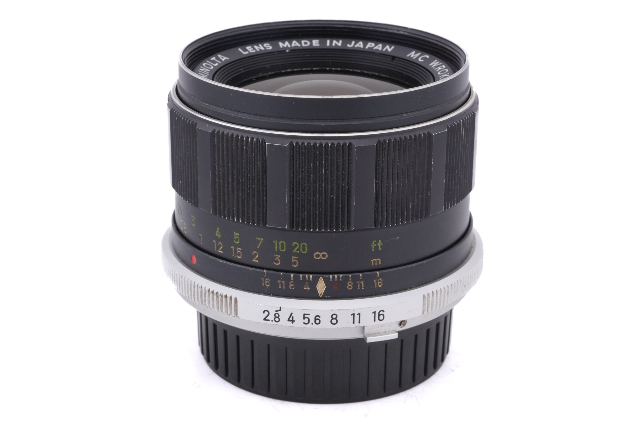 Minolta 35mm f2.8 MC W.Rokkor-HG - Lens