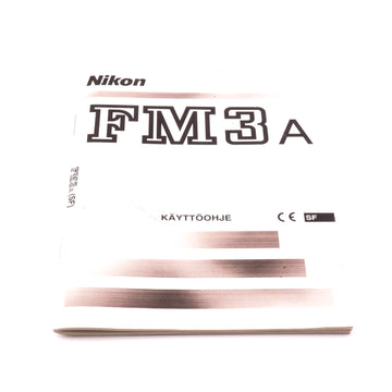 Nikon FM3A Instructions