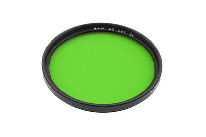B+W 62mm Green Filter 061 3x