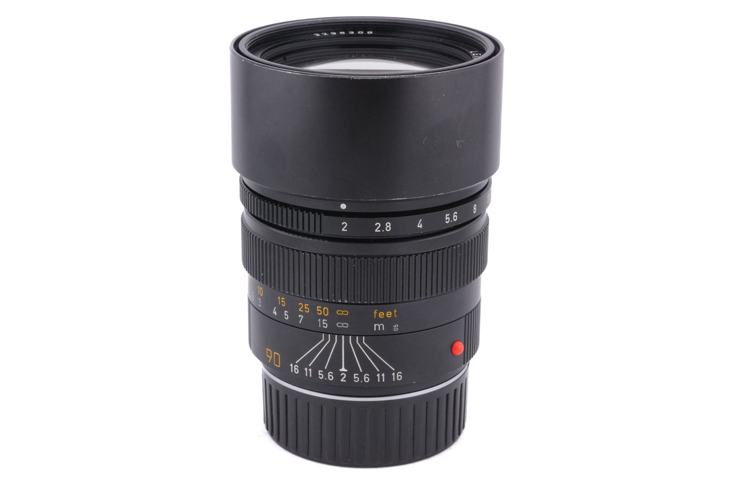 Leica Leica 90mm f2 Summicron-M (Type III) (Black, 11136)
