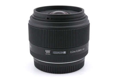 Sigma 19mm f2.8 EX DN