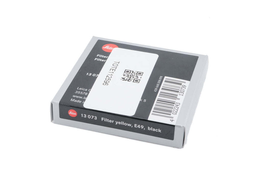 Leica 49mm Yellow Filter E49 (13073)