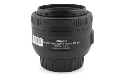 Nikon 35mm f1.8 AF-S Nikkor G