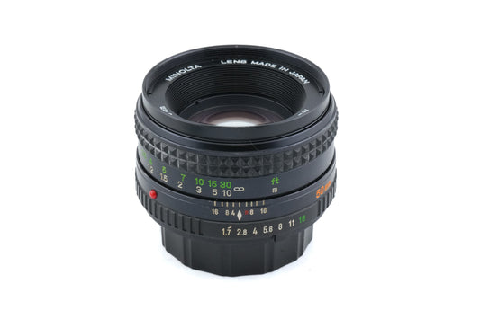 Minolta 50mm f1.7 MD Rokkor-X