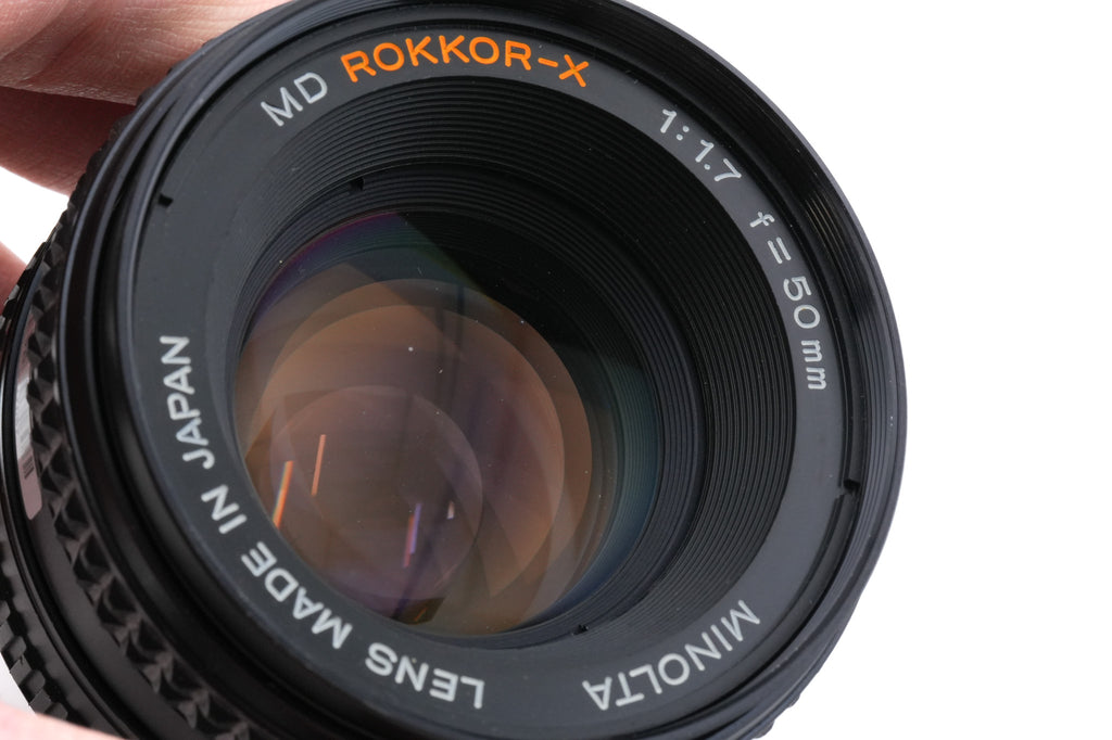 Minolta 50mm f1.7 MD Rokkor-X