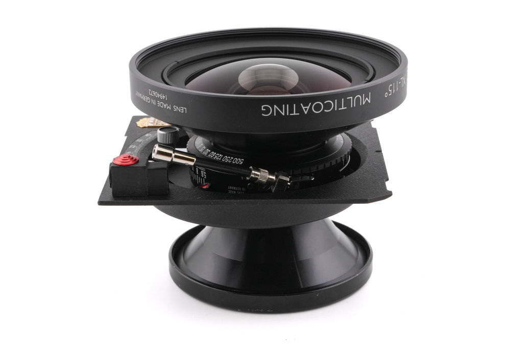 Schneider-Kreuznach 72mm f5.6 Super-Angulon XL 115° (Shutter)