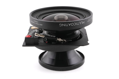 Schneider-Kreuznach 72mm f5.6 Super-Angulon XL 115° (Shutter)