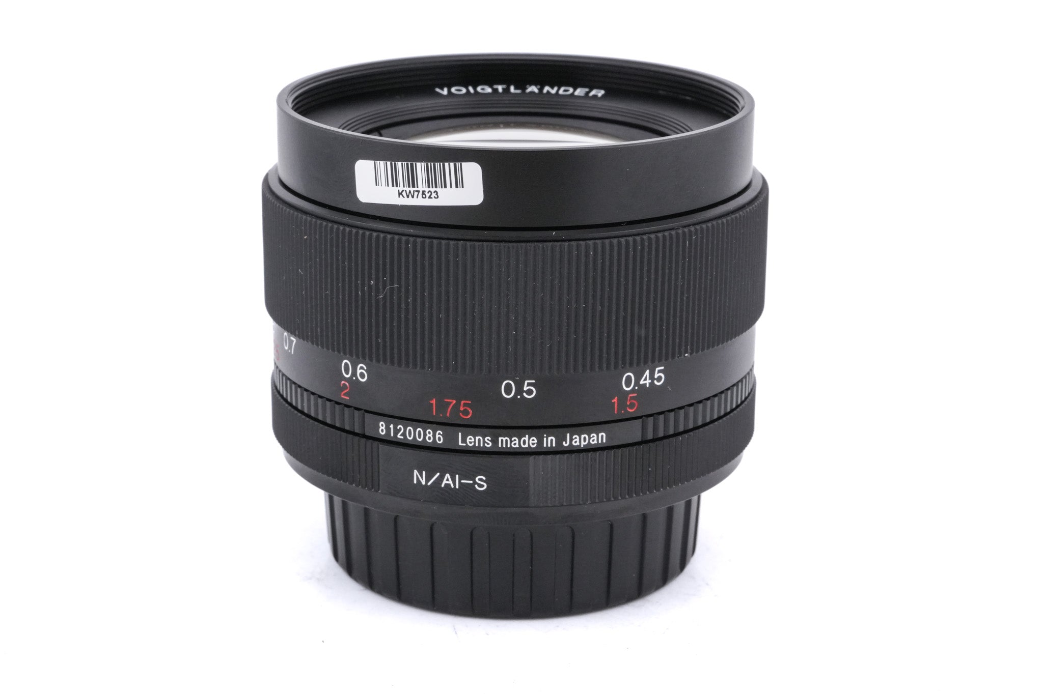 Voigtländer 58mm f1.4 Nokton SL II AI-P