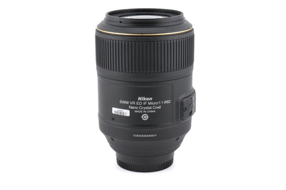 Nikon 105mm f2.8 AF-S Micro-Nikkor G ED N VR