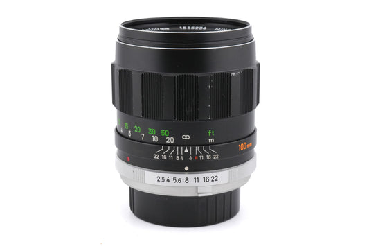 Minolta 100mm f2.5 MC Tele-Rokkor-PF