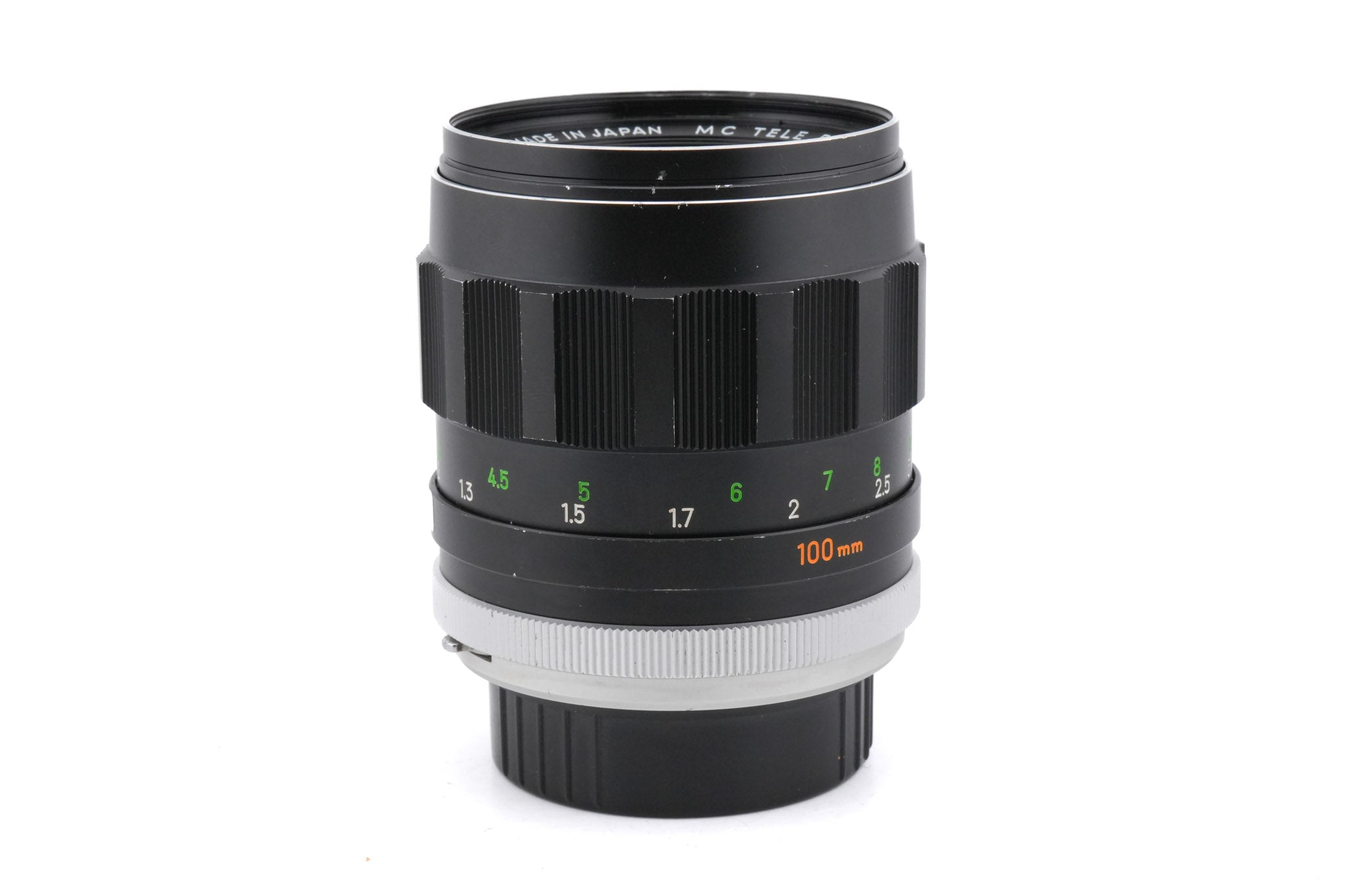 【美品】ミノルタ MC TELE ROKKOR 100mm F2.5 141 Minolta 100mm f2 MC Tele Rokkor-PF - Lens – Kamerastore