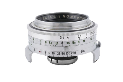 Voigtländer 35mm f3.5 Skoparon (Prominent)