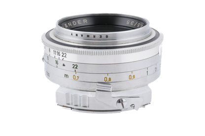 Voigtländer 35mm f3.5 Skoparon (Prominent)